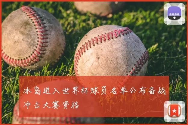 冰岛进入世界杯球员名单公布备战冲击大赛资格
