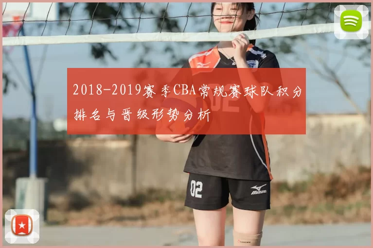 2018-2019赛季CBA常规赛球队积分排名与晋级形势分析